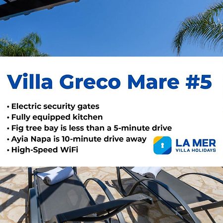 Villa Greco Mare #5 Protaras Exterior foto